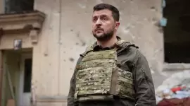 الرئيس الأوكراني فلاديمير زيلينسكي