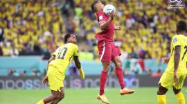 من مباراة قطر والإكوادور