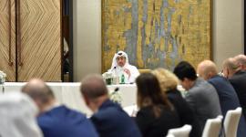 وزير العمل خلال  لقاء نظمته وزارة العمل