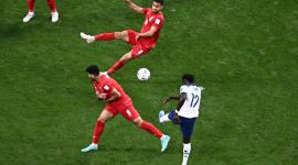 مشاهد مميزة من مباراة إنجلترا وإيران