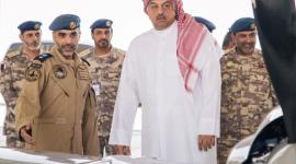 سعادة الدكتور خالد بن محمد العطية يتفقد القوات المشاركة بتأمين المونديال