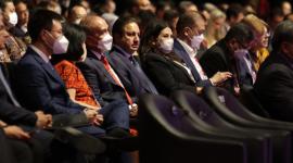 جانب من مشاركة رئيس غرفة قطر في قمة B20