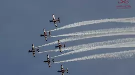 جانب من العرض الجوي