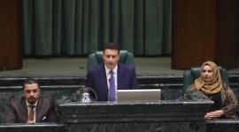 النائب أحمد الصفدي خلال جلسة البرلمان