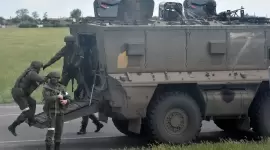 قوات روسية في خيرسون