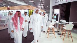 جانب من الجولة التفقدية بجناح قطر