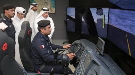 سعادة وزير المواصلات خلال جولته في مرافق الملاحة الجوية