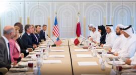 جانب من الحوار الاستراتيجي القطري الأمريكي