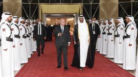 نائب سمو الأمير يستقبل الرئيس الجزائري