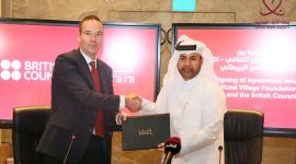 جانب من توقيع الاتفاقية