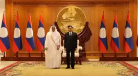 خلال تسلم  أوراق الاعتماد