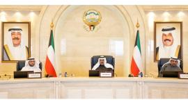 جانب من اجتماع مجلس الوزراء الكويتي