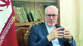 سعادة السيد حميد رضا دهقاني سفير الجمهورية الإسلامية الإيرانية لدى الدوحة