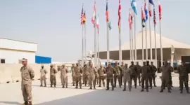 القوات الأمريكية المشاركة في تأمين المونديال