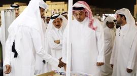 سعادة الدكتور خالد بن محمد العطية خلال الحفل الختامي