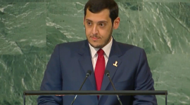 الشيخ عبدالرحمن بن عبدالعزيز آل ثاني سكرتير ثان في الوفد الدائم لدولة قطر