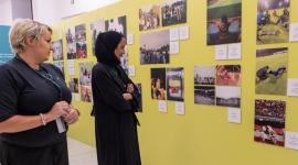 جانب من الزيارة