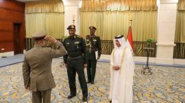 جانب من تسلم أوراق الاعتماد