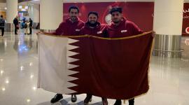 الفريق الطلابي القطري المشارك بالمسابقة