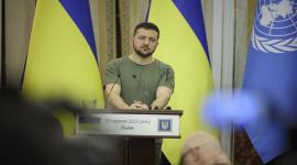 الرئيس الأوكراني فلاديمير زيلينسكي
