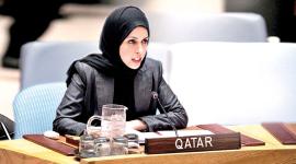 سعادة الشيخة علياء أحمد بن سيف آل ثاني مندوب قطر الدائم لدى الأمم المتحدة
