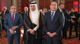 جانب من الفعاليات الاحتفالية بسفارة قطر لدى القاهرة