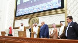 جانب من استقبال البرلمانيين الزائرين بمجلس الشورى