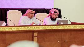 سعادة رئيس ديوان الخدمة المدنية والتطوير الحكومي خلال اللقاء