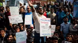 مظاهرات حاشدة في بنغلاديش
