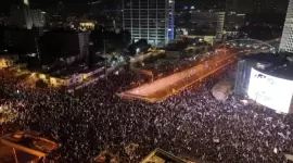 مظاهرات حاشدة للاسبوع الرابع على التوالي