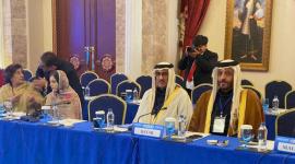 الوفد القطري المشارك في جلسة الجمعية البرلمانية