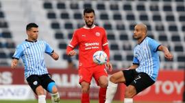 جانب من مباراة العربي والوكرة