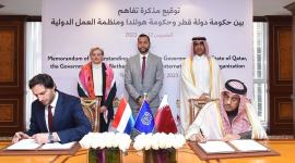 جانب من توقيع مذكرة التفاهم