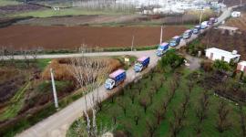 قافلة المساعدات من قطر الخيرية