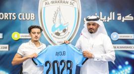 لحظة إعلان انضمام المغربي أيوب عسال للوكرة