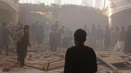 من داخل المسجد الذي تم تفجيره