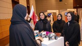 جانب من زيارة سعادة السيدة بثينة بنت علي الجبر النعيمي وزير التربية والتعليم والتعليم العالي