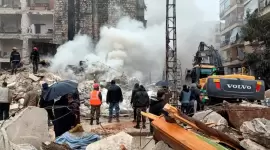 زلزال تركيا وسوريا دمر الكثير من المباني