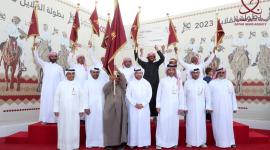 جانب من تتويج الفائزين