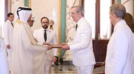 جانب من تسليم أوراق الاعتماد