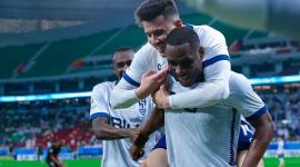 فرحة لاعبي الهلال السعودي