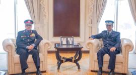 جانب من الاجتماع مع مدير الأمن العام الأردني