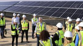 جانب من زيارة وزير الاقتصاد الفرنسي