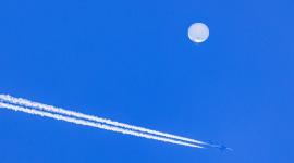 لحظة إسقاط المنطاد الصيني