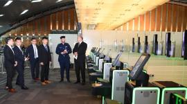 جانب من زيارة وفد هونج كونج لمطار حمد