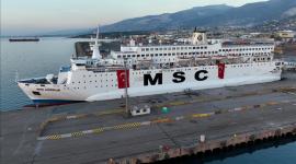 السفينة المخصصة لمتضرري الزلزال