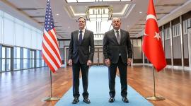 وزير الخارجية التركي ونظيره الأمريكي