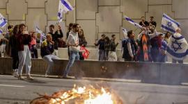 جانب من المظاهرات