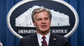 كريستوفر راي مدير مكتب التحقيقات الفيدرالي الأمريكي "أف بي آي"