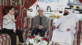 جانب من زيارة الوفد الصيني